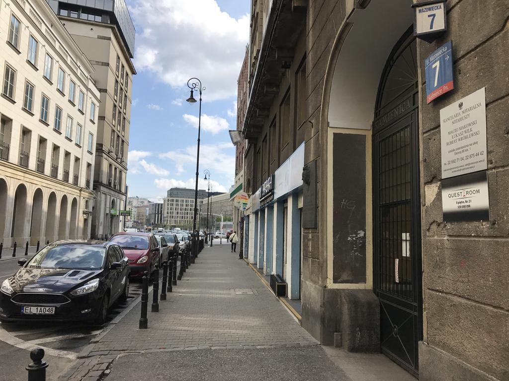 West Apartament Mazowiecka 7 Warszawa Zewnętrze zdjęcie